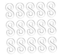 LIFKOME 500Piezas Kit de Clips S de Pulsera de Coloridos para Tejer Conectores de Banda de Goma para Manualidades y Joyería DIY