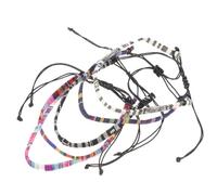LIFKOME 5pcs Pulseras De Tobillo Pulseras Para Hombres Pulseras Surferas Para Hombre Pulseras Trenzadas a Mano Pulsera De Los Hombres Tobilleras Para Mujer Pulseras Hippies Tela