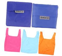 LIFKOME 5piezas Bolsa Plegable De Bolsa De Almacenamiento Grande y Reutilizable para Aleatorios
