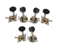 LIFKOME 6 piezas Clavijas de Afinación de Guitarra Folk para Principiantes Accesorios Profesionales de Afinación con Izquierdas y Derechas de Llaves para Guitarra Acústica y