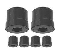 LIFKOME 6 Piezas de Tapones de Goma para Trombón, Parachoques de Vara de Trombón Alta Durabilidad y Ajuste Seguro en Color Negro para Accesorios de Instrumentos