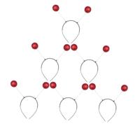 LIFKOME 6 piezas Diademas de Bolas de Espuma para Carnaval Accesorio Único para Cabello Aro Creativo para Fiestas y Disfraces Unisex Duradero y Fácil de Personalizar