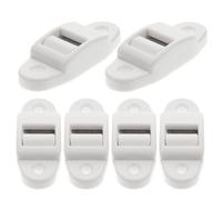 LIFKOME 6 Rodillos Guía para Correa de Persiana de Plástico 14 MM Cepillo de Limpieza para Polea Enrollable Juego de 6 Piezas para Repuesto en Herrajes de Cortinas y Persianas