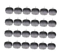 LIFKOME 60 Piezas Almohadillas de Fieltro Antideslizantes para Muebles para Sillas y Mesas Instalación con Clavos Compatible con Protección de Duro y Vinilo