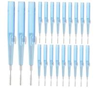 LIFKOME 60 Piezas Herramienta de Limpieza Interdental con Cabezal Suave y Mecanismo Push-pull Cepillo y Palillo para Viaje y Espacios Estrechos Cuidado Oral Eficaz para Adultos