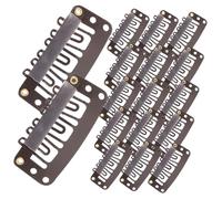 LIFKOME 60piezas Abrazadera U-shaped Metal Clips for Hair Extensions and Wigs for Securing Hats and Pelucas Reusable Hair Pins