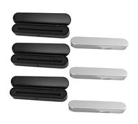 LIFKOME 6piezas Estuche Metálico para Lápices Estuche Rígido para Bolígrafos Caja De Almacenamiento para Papelería para Uso Oficina y Escuela