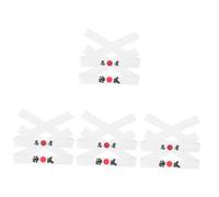 LIFKOME 8 Piezas diadema samurái bandana headband Accesorio para disfraces diadema deportiva de ejercicio Venda accesorio de cocinero de chef de sushi algodón