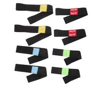 LIFKOME 8 Piezas Kit de Mute para Platillos de Batería Cinturones Elásticos Silenciadores para Práctica de Hi-hat Compatibles con Platillos de Reducción de Ruido para Casa y Estudio