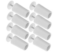 LIFKOME 8 Piezas Topes de Persiana de Plástico Accesorios para Cortinas y Estores Fijaciones Resistentes y Repuestos para Instalación