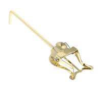 LIFKOME Abrazadera de Partitura Musical para Trompeta y Cornet, Accesorio de Metal Dorado Fácil de Instalar y Resistente, Adecuado para Música en Marcha