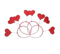 LIFKOME Accesorio De Corazón 4pcs Diademas Para El Pelo Ideal Para San Valentín Cumpleaños y Más