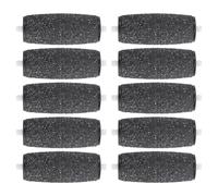 LIFKOME Accesorios de Pedicura Cabezas de Pulido Mate para Lima de Pies Eléctricos en ABS 10 Cabezales de Repuesto para Eliminar Células Muertas y Suavizar los Pies