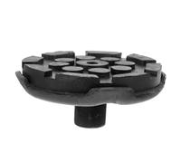 LIFKOME Adaptador de Gato Hidráulico de Acero con Bandeja y Almohadilla Antideslizante Accesorio Resistente para Gatos de Coche Soporte Estable para Elevación Segura