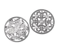 LIFKOME Alfiler Decorativo Retro de Aleación en Color Plata, Accesorio Ligero y Seguro para Ropa de Mujer en Ferias Comerciales y Turismo Estilo Creativo y Delicado