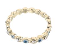 LIFKOME Anillo de Demoníaco Ajustable para Mujer Anillo Punk con Esmalte y Circonitas Joyería para Sensible Accesorio Elegante para Halloween y Fiestas