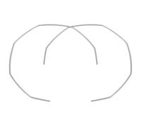 LIFKOME Anillos de Retención de Acero Inoxidable para Mango de Cafetera Espresso 58 MM Clip de Presión Interior para Repuesto de Cafetera Doméstica y Comercial 2 Unidades