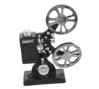 LIFKOME Antiguos Adornos Retro Nostálgicos del Modelo De Proyector (tamaño Pequeño) Decoración del Proyector Vintage Arte De Escritorio Decoración De Cine Muñeca Mecánico Resina