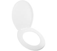 LIFKOME Asiento de Inodoro de Plástico con Efecto Mármol Cubierta Decorativa para Baño Instalación y Uso Resistente y Duradero