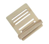LIFKOME Atril de Partituras Portátil de Madera Maciza, Soporte de Mesa Ajustable para Partituras Musicales, Compacto y Multifuncional para Lectura y Práctica Hogar