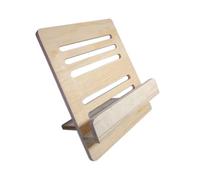 LIFKOME Atril de Partituras Portátil de Madera, Soporte Plegable de Escritorio Compacto para Partituras Musicales, Adecuado para Uso Familiar y Lectura de Música