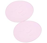 LIFKOME Bandeja de Mascarilla de Silicona Reutilizable 2 Unidades Tamaño Mediano para Mascarillas Faciales de Colágeno y Algas Uso Profesional y Doméstico Herramienta de Color Aleatorio