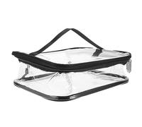 LIFKOME Bolsa de Almuerzo Transparente de Bolsa de Maquillaje Duradera y Ligera para Exteriores y Gran Capacidad