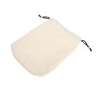LIFKOME Bolsa de Compresión Ligera para Chaquetas M Beige, Bolsa de Viaje Cordón, Organizador Portátil para Senderismo y Almacenamiento de Ropa Esencial