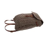 LIFKOME Bolsa de Playa para Mujer de Paja Tejida, Bolso Único Moda para Llevar el Hombro o Espalda, Adecuado para Días Obsequios y Salidas