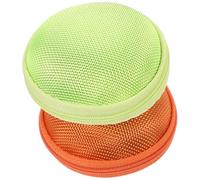 LIFKOME Bolsa Organizadora Capacidad para 7 Frascos de 1-2 Ml Diseño Redondo Portátil Material Eva y Oxford para Aceites Esenciales para Viaje y Almacenamiento Seguro