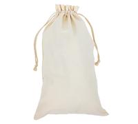 LIFKOME Bolsa Resistente y Densa para Almacenamiento de Granos y Muestras Geológicas de Algodón Cordón Beige Adecuado para Conservar Suelo y Otros Materiales