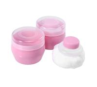 LIFKOME Borlas de Talco 2 Juegos Portátiles Aplicación Fácil y Distribución Uniforme de Polvo Corporal para Bebés y Niños Ideales para Obsequio Baby Shower