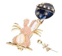 LIFKOME broche de conejo Broche esmaltado Broche de aleación Broche para trajes Broche para suéteres broche de conejito broche de animales broche pin para mujer moda accesorios de mujer
