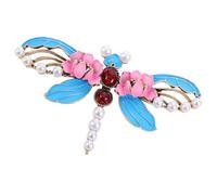 LIFKOME Broche De Libélula Azul De Imitación Broche De Solapa Peonía Para Vestido Decoración De Trajes Obsequio De Cumpleaños Para Mamá y