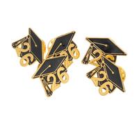 LIFKOME Broches de Graduación de Aleación de Zinc 5 Piezas Pines Esmaltados para Ropa y Bolsos Insignias Decorativas para Fiesta y Recuerdo Clase 2026