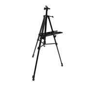 LIFKOME Caballete de Aluminio Portátil Soporte Ajustable para Dibujo y Ligero Multifuncional para al Aire y Aula con Bandeja de