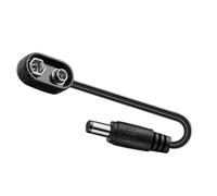 LIFKOME Cable de Alimentación para Pedal de Guitarra 9v USB Portátil Diseño Externo Positivo E Interno Negativo, Suministro Estable y Compatible para Efectos y Pedaleras en Presentaciones