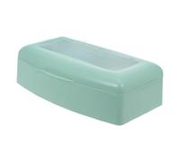 LIFKOME Caja Organizadora de Manicura Azul de Pp para Limpieza y Esterilización de Herramientas de Uñas, Portátil y Práctica para Uso Profesional Casa