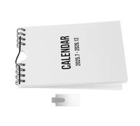 LIFKOME Calendario de Pared Mini 2026 Blanco, Diseño Elegante y Portátil, Ahorro de Espacio Adecuado para Casa y Oficina
