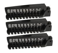 LIFKOME Cepillo de Pelo Plegable Antiestático Juego de 3 Unidades Portátil y Compacto Adecuado para Niños y Adultos para Desplazamientos Salón Barbería y Doméstico Tamaño Mini