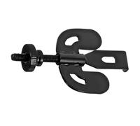 LIFKOME Cerradura Portátil Para Puertas De Seguridad Acero Inoxidable 304 Bloqueo Interior Para Hotel y Apartamento Tope De Puerta Resistente Negro Para Viaje Portátil