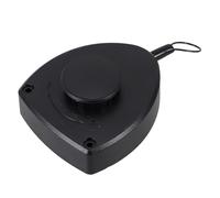 LIFKOME Cierrapuertas Amortiguación de Cierre Automático, Amortiguador de Cierre de Puerta, Plástico y Cable de Acero, Ajustable, sin Taladros, Negro, para Dormitorio y Cocina, Personas