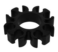 LIFKOME Clip de Silicona para Baquetas de Batería Negra, Abrazadera Flexible y Resistente para Soporte de Baquetas, Accesorio Musical Práctico para Tambores, 1 Pieza