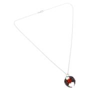 LIFKOME Collar Colgante de de Ángel con Cristales Naturales y Gemas Joyería Retro para Diseño Vintage para Ocaciones Especiales