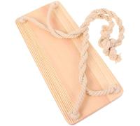 LIFKOME Columpio para Niños de Madera Hecho a Mano, Portátil y Decorativo para Fotografía en Casa Diseño Natural y Ambiente Cálido