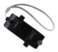 LIFKOME Contador Manual Dual Digital Portátil con Pantalla de Cuatro Dígitos Resistente y Ligero para Béisbol Golf y Eventos Deportivos Incluye Contador de Vueltas y Color Color Aleatorio