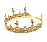 LIFKOME Coroa De Elegante Para Hombre Diadema Decorativa Vintage Accesorio Para Cosplay Fiesta De Cumpleaños y Fotografía y