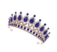 LIFKOME Coroa de Novia de con Rhinestones para Bodas y Celebraciones Accesorio Elegante para Fotografía y Ocasiones Especiales