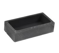 LIFKOME Crisol para Fundir Metales de Grafito Negro Alta Pureza, Resistencia Ácida y Alcalina, Buena Estabilidad Térmica para Laboratorio y Educación Científica