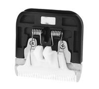 LIFKOME Cuchillas Extraíbles para Cortapelos de Animales Cabezal de Repuesto Ajustable Accesorio Ergonómico para Cuidado Personal Doméstico y Agrícola Color Negro Metalurgia de Polvos